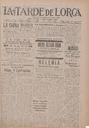 [Issue] Tarde de Lorca, La (Lorca). 6/8/1925.