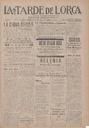 [Ejemplar] Tarde de Lorca, La (Lorca). 7/8/1925.