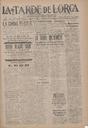 [Issue] Tarde de Lorca, La (Lorca). 19/8/1925.