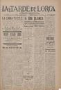 [Issue] Tarde de Lorca, La (Lorca). 20/8/1925.