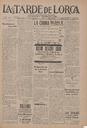 [Issue] Tarde de Lorca, La (Lorca). 1/9/1925.