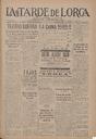 [Ejemplar] Tarde de Lorca, La (Lorca). 19/9/1925.