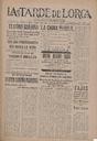[Issue] Tarde de Lorca, La (Lorca). 1/10/1925.