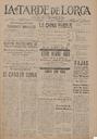 [Ejemplar] Tarde de Lorca, La (Lorca). 8/10/1925.