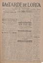 [Issue] Tarde de Lorca, La (Lorca). 16/10/1925.