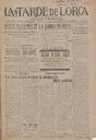 [Issue] Tarde de Lorca, La (Lorca). 26/10/1925.