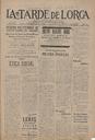 [Issue] Tarde de Lorca, La (Lorca). 6/11/1925.