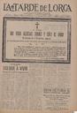 [Issue] Tarde de Lorca, La (Lorca). 21/11/1925.