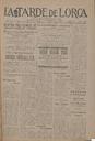 [Issue] Tarde de Lorca, La (Lorca). 15/12/1925.