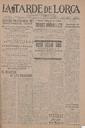 [Issue] Tarde de Lorca, La (Lorca). 29/12/1925.