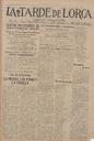 [Issue] Tarde de Lorca, La (Lorca). 10/3/1926.