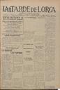[Issue] Tarde de Lorca, La (Lorca). 16/3/1926.