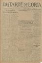 [Issue] Tarde de Lorca, La (Lorca). 26/3/1926.