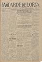 [Ejemplar] Tarde de Lorca, La (Lorca). 9/4/1926.