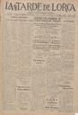 [Ejemplar] Tarde de Lorca, La (Lorca). 17/4/1926.