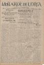 [Issue] Tarde de Lorca, La (Lorca). 26/4/1926.