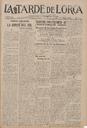 [Issue] Tarde de Lorca, La (Lorca). 27/4/1926.