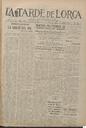 [Ejemplar] Tarde de Lorca, La (Lorca). 1/5/1926.