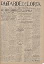 [Issue] Tarde de Lorca, La (Lorca). 12/5/1926.