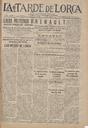 [Issue] Tarde de Lorca, La (Lorca). 31/7/1926.