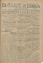 [Issue] Tarde de Lorca, La (Lorca). 13/8/1926.