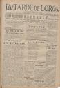 [Issue] Tarde de Lorca, La (Lorca). 14/8/1926.