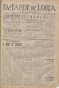 [Issue] Tarde de Lorca, La (Lorca). 26/8/1926.