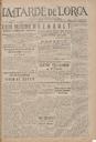 [Issue] Tarde de Lorca, La (Lorca). 3/9/1926.