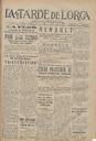 [Issue] Tarde de Lorca, La (Lorca). 17/9/1926.