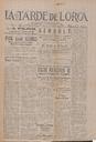 [Issue] Tarde de Lorca, La (Lorca). 27/9/1926.