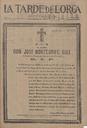 [Issue] Tarde de Lorca, La (Lorca). 9/3/1927.