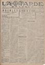 [Ejemplar] Tarde de Lorca, La (Lorca). 10/6/1927.