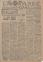 [Issue] Tarde de Lorca, La (Lorca). 10/10/1928.