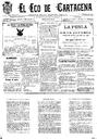 [Ejemplar] Eco de Cartagena, El (Cartagena). 30/7/1895.