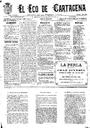 [Ejemplar] Eco de Cartagena, El (Cartagena). 3/8/1895.
