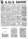 [Issue] Eco de Cartagena, El (Cartagena). 14/10/1895.