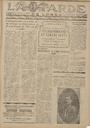 [Ejemplar] Tarde de Lorca, La (Lorca). 18/3/1929.