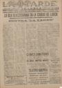 [Issue] Tarde de Lorca, La (Lorca). 8/10/1930.
