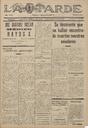[Ejemplar] Tarde de Lorca, La (Lorca). 28/6/1933.