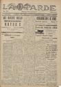 [Ejemplar] Tarde de Lorca, La (Lorca). 22/8/1933.