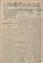 [Ejemplar] Tarde de Lorca, La (Lorca). 19/10/1933.