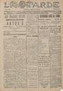 [Issue] Tarde de Lorca, La (Lorca). 22/11/1933.