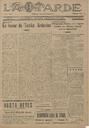 [Issue] Tarde de Lorca, La (Lorca). 29/12/1933.