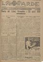 [Issue] Tarde de Lorca, La (Lorca). 23/4/1934.
