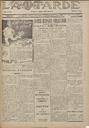 [Ejemplar] Tarde de Lorca, La (Lorca). 21/8/1934.