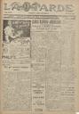 [Issue] Tarde de Lorca, La (Lorca). 22/8/1934.