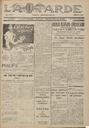 [Issue] Tarde de Lorca, La (Lorca). 31/8/1934.
