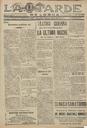 [Ejemplar] Tarde, La (Lorca). 6/3/1931.