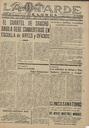 [Ejemplar] Tarde, La (Lorca). 29/5/1931.