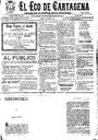 [Issue] Eco de Cartagena, El (Cartagena). 3/8/1901.